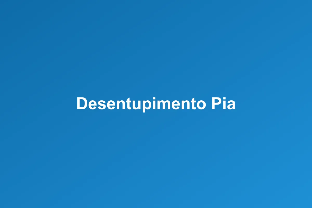 Desentupimento de pia em Natal – desobstrução profissional